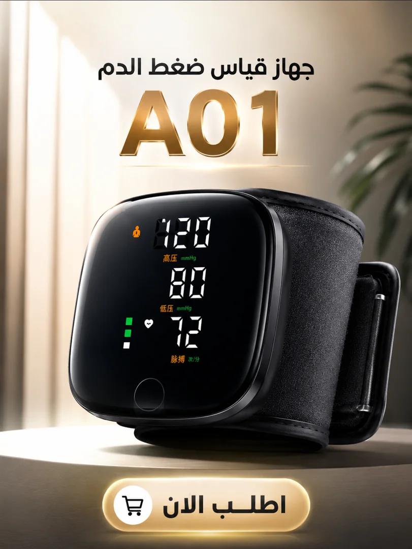 جهاز قياس ضغط الدم الإلكتروني الذكي